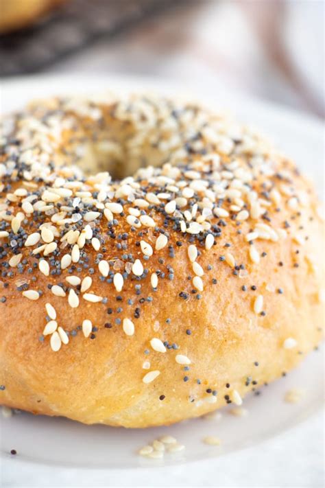 The water will start to boil as you finish making the dough. Vegan Bagel Recipe (soft & crispy) | plant.well