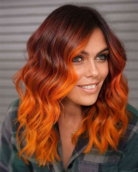 Get Ready To Set The Fashion Scene On Fire With These Stunning Red Ombre Hair Color Ideas From