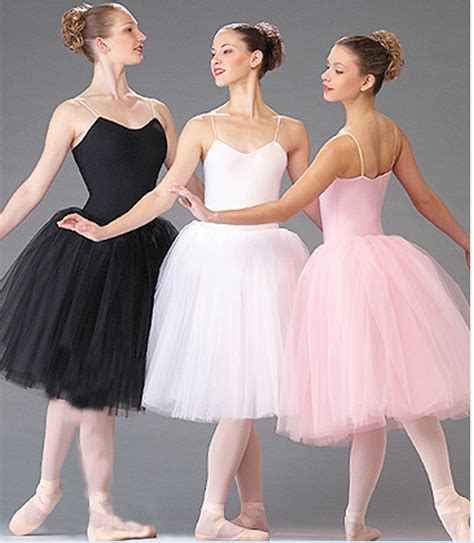Adult Romantic New Ballet Tutu Dance Rehearsal Practice Skirts Swan Costumes For Women Long