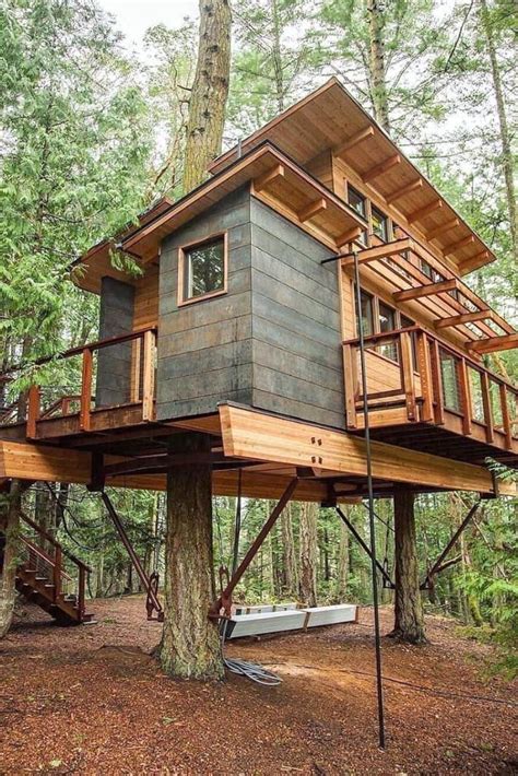 34 Stunning Tree House Designs You Never Seen Before Tree Houses Are Currently A Trend That