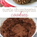 Turtle Thumbprint Cookies Lil Luna