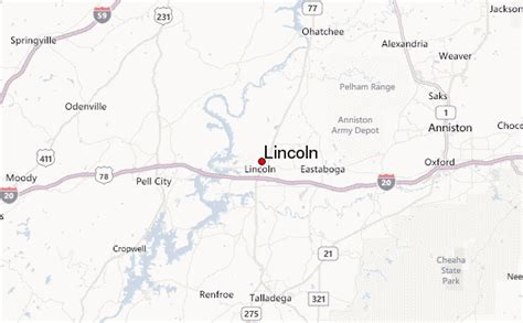 Guía Urbano De Lincoln Alabama