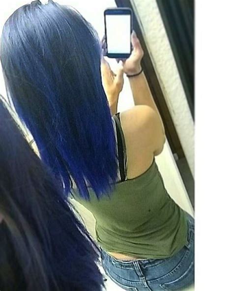 Be Yv On Instagram “” Indigo Hair Blue Hair Splat Midnight Indigo Be Yv No Bleach