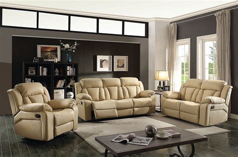 G689 Reclining Living Room Set Beige By Glory Furniture Furniturepick