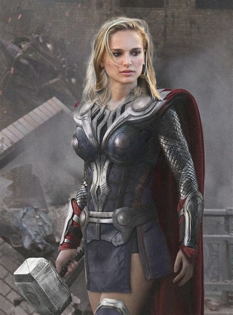 Natalie Portman Is Now Lady Thor Thoughts Rmarvel