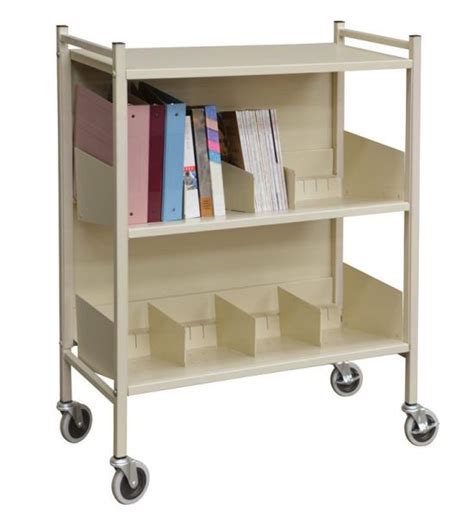 Medical Chart Carts Multipurpose 3 Shelf