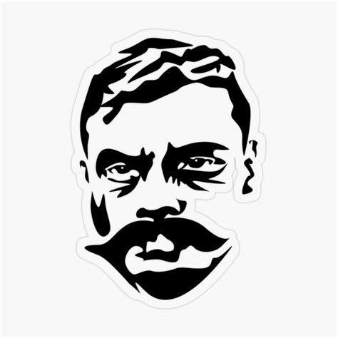 Emiliano Zapata Sticker By Zuen Emiliano Zapata Zapata Glossier