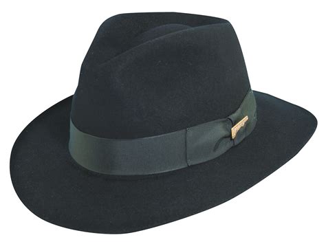 Indiana Jones Fur Felt Fedora Hat | Explorer Hats