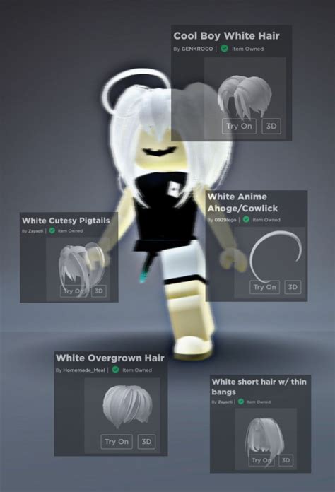 Roblox Male Hair Combos