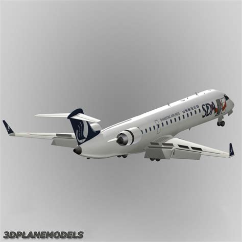 Bombardier Crj 700 산동 항공 3d 모델 Turbosquid 351404