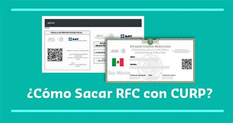 Rfc Con Curp Consultar Como Obtener Tu Rfc Con El Curp Pasos Para My