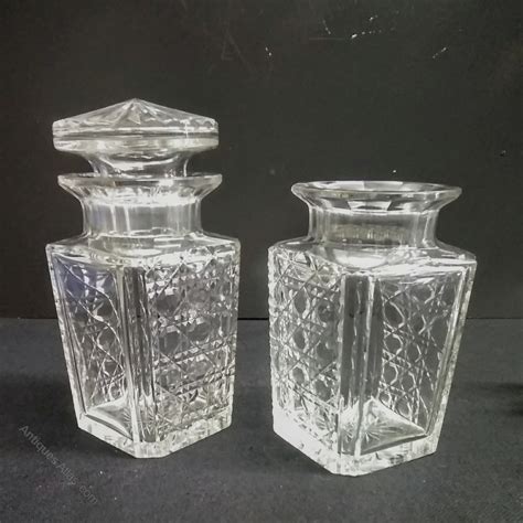 Antiques Atlas A Pair Of Victorian Cut Glass Preserve Jars