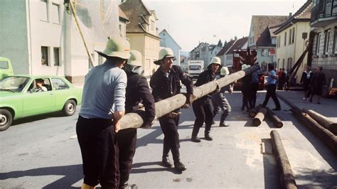 Albstadt im Jahr 1978 Folgen des stärksten Erdbebens in Baden