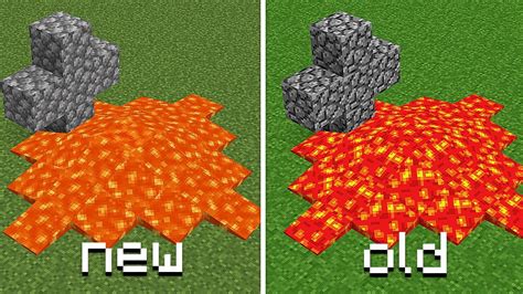 Old Vs New Minecraft Textures Youtube