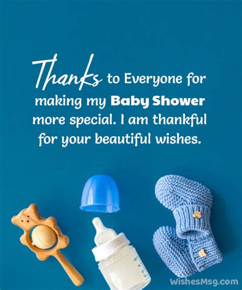 70 Baby Shower Thank You Messages And Wording Wishesmsg