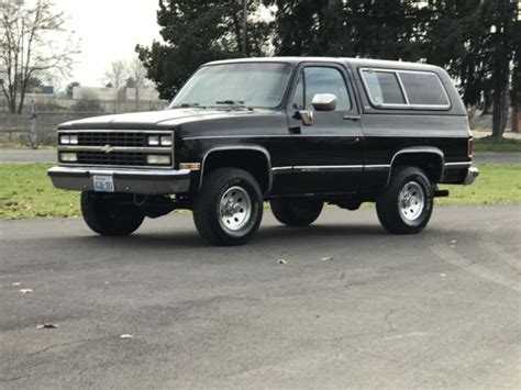 1989 Chevrolet K5 Blazer 4x4 Silverado No Reserve Auction Must See