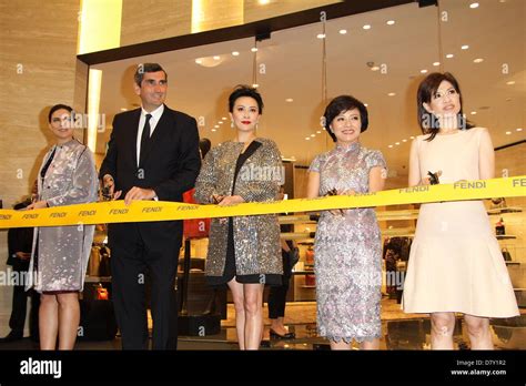 Carina Lau At Opening Ceremony Of Fendi In Taipei Taiwan China On