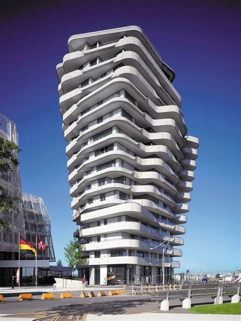 The Marco Polo Tower In Hamburg Germany Is A Residential Tower With 58