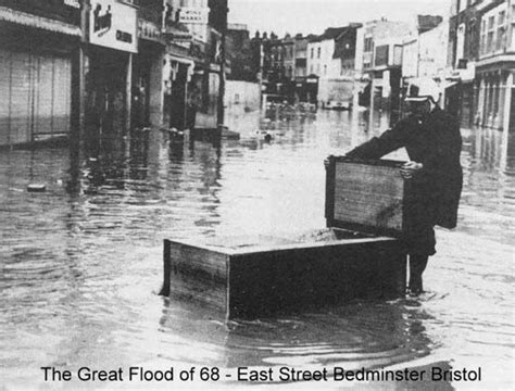 5 Photos Of The 1968 Bristol Flood Best Of Bristol Bristol Bristol City Centre Bristol City