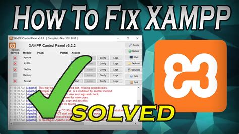 How To Fix All Xampp Errors 2022 Apachemysqlphpmyadminlocalhost