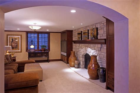 Ma Peterson Designbuild Stone Surround And Custom Cabinetry In This