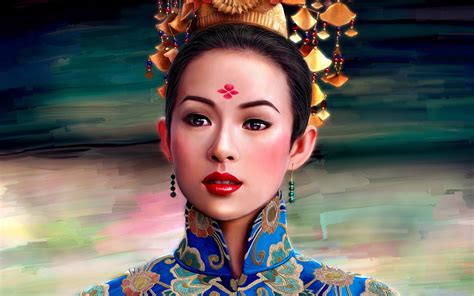 Geisha Wallpaper,zhang Ziyi 332691 : Wallpapers13.com