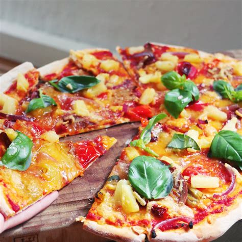 einfache vegane pizza - Vegane Rezepte auf 100Affen.de