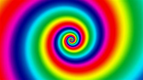 Rainbow Swirls Loopable Stock Footage Video 749299