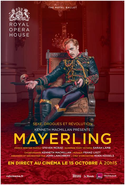 Mayerling, le projet du parisien rodolphe bary, surfe avec une certaine aisance dans un univers pop global, synthétique et dansant. Mayerling (Royal Opera House) - film 2017 - AlloCiné