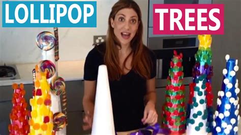 How To Diy Lollipop Trees Sweet Stand For A Candy Buffet Youtube