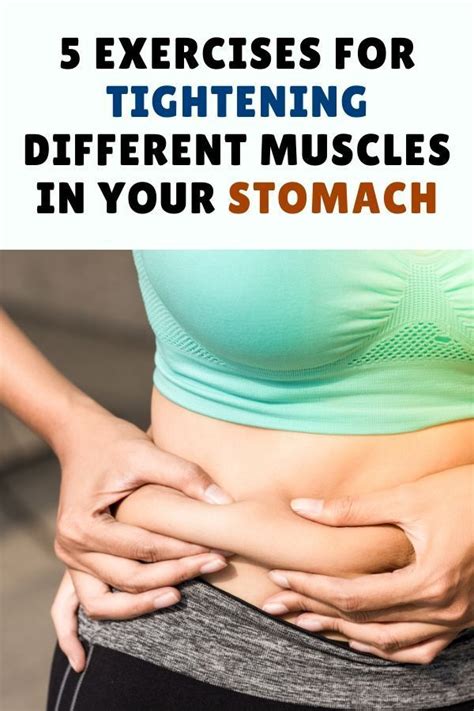 5 Exercises For Tightening Different Muscles In Your Stomach
