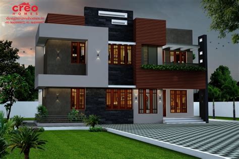 It is a farmhouse inspired house located on the outskirts. Luxury Houses Front Elevation Design | Engineering Discoveries