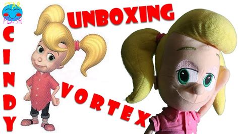 Spw Unboxing Rare Cindy Vortex Plush Jimmy Neutron Youtube