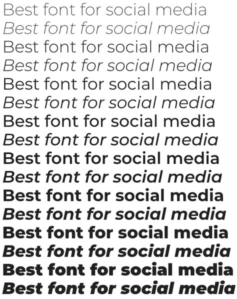30 Best Fonts For Social Media 2024 Begindot