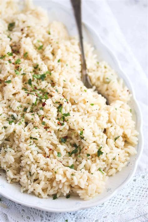 The Best Buttered Rice With Garlic Where Is My Spoon