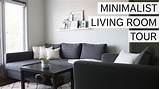 Keeping scale in mind is also important when adding the midas touch. MINIMALIST LIVING ROOM TOUR | minimal design & sustainable ...
