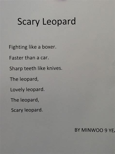 Forrest Hill ESOL stars: Poetry