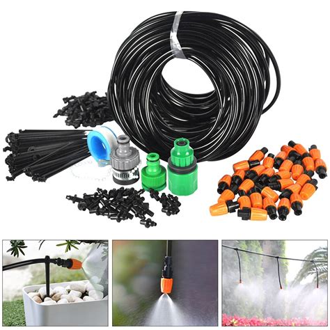 25m Diy Automatic Micro Drip Irrigation System Plant Self Watering