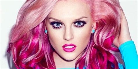 Little Mixs Perrie Edwards Goes Back To Pink Hair Beauty Little