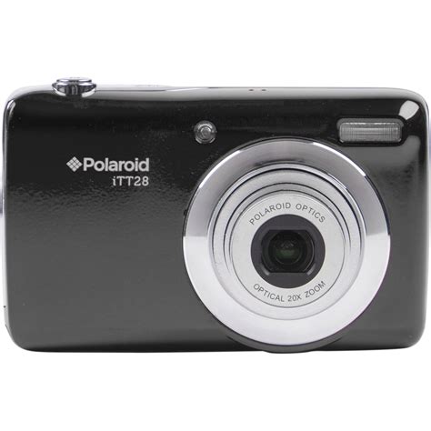 Polaroid Itt28 Digital Camera Black Itt28 Blk Bandh Photo Video