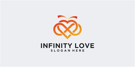 Free Vector Infinity Love Flourish Hand Drawn Heart Decorative