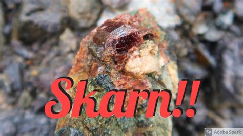 Rockhounding And Finding Garnets In A Skarn Youtube