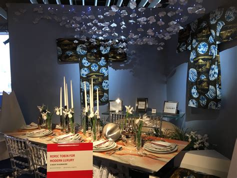 Dining Room Display At The Architectural Digest Showcase In New York