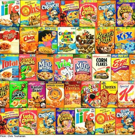 Kids Cereals A Sugary Explosion