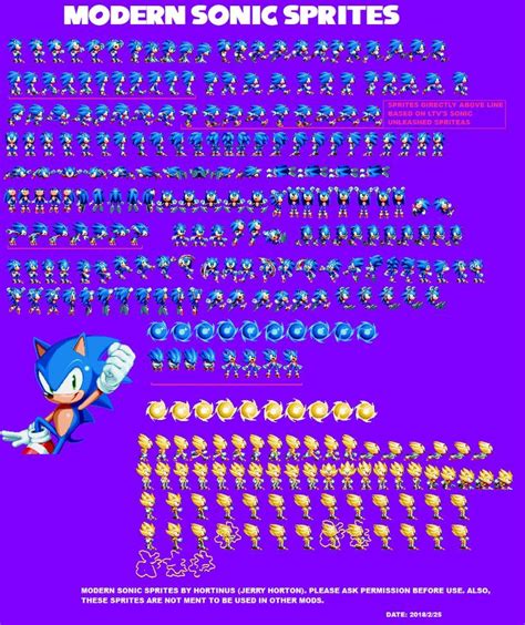 Sonic Forces Mania Sprites By On