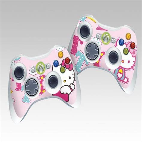 Hello Kitty Protective Skin Decorative Decal For Xbox 360 Controller