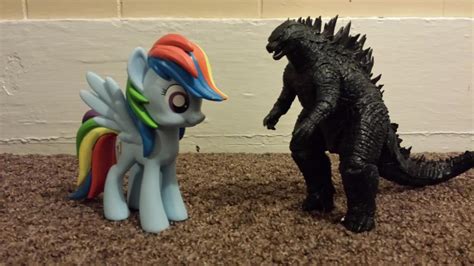 Mlp X Godzilla Favorite Pony And Favorite Monster By Mrcteddy On