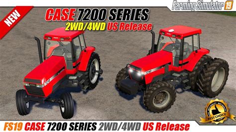 Fs19 Case 7200 Series 2wd4wd Us Series V20 Review Youtube