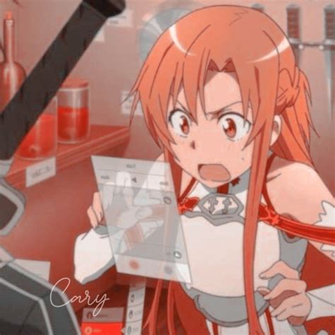 🌙°୭̥ Aᥱ᥉thᥱtιᥴ Bᥡ Cᥲrᥡ Anime Orange Sword Art Online Asuna Anime