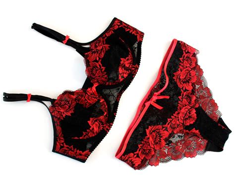 Black And Red Lace Lingerie 2 Mhs Blog